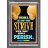 ALL THEY THAT STRIVE WITH YOU   Contemporary Christian Poster   (GWEXALT9252)   "25x33"