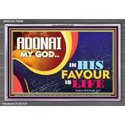ADONAI MY GOD   Bible Verse Framed for Home Online   (GWEXALT9288)   