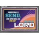 WHOM SHALL I SEND?   Art & Dcor Frame   (GWEXALT9358)   