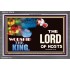 WORSHIP THE KING   Inspirational Bible Verses Framed   (GWEXALT9367B)   "33x25"
