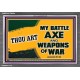 WEAPONS OF WAR   Christian Quotes Framed   (GWEXALT9434)   