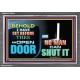 AN OPEN DOOR NO MAN CAN SHUT   Acrylic Frame Picture   (GWEXALT9511)   