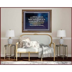 WONDERFUL, COUNSELLOR   Custom Framed Bible Verses   (GWF1510)   "45x33"