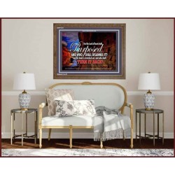 WHO SHALL DISANNUL IT   Large Frame Scriptural Wall Art   (GWF1531)   "45x33"
