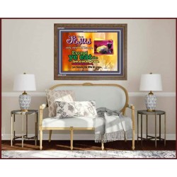 VERY VERY I SAY UNTO YOU   Framed Office Wall Decoration   (GWF2061)   "45x33"