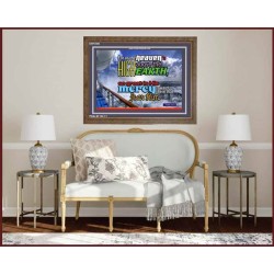 AS THE HEAVEN IS HIGH   Bible Verse Framed for Home Online   (GWF3588)   