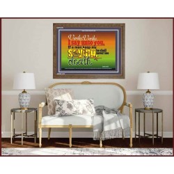 VERILY VERILY   Scripture Art Prints Framed   (GWF3838)   "45x33"