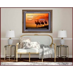 WISDOM   Christian Artwork Frame   (GWF3903)   "45x33"