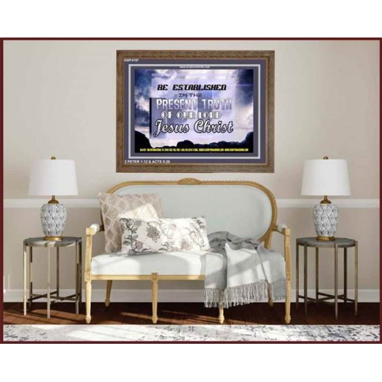 TRUTH OF OUR LORD   Inspirational Bible Verse Framed   (GWF4197)   