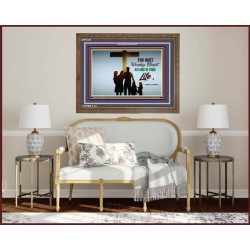 WORSHIP CHRIST   Christian Framed Art   (GWF4349)   