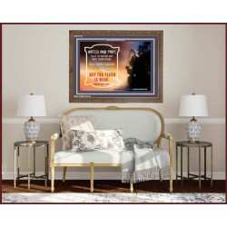 WATCH AND PRAY   Scripture Art Prints Framed   (GWF4746)   "45x33"