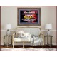 WHAT SHALL A MAN GIVE FOR HIS SOUL   Framed Guest Room Wall Decoration   (GWF6584)   