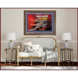 WATCH AND PRAY   Custom Biblical Painting   (GWF6710)   "45x33"