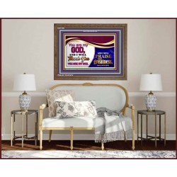 YOU ARE MY GOD   Contemporary Christian Wall Art Acrylic Glass frame   (GWF7909)   