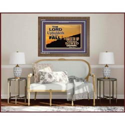 UPHOLDETH ALL THAT FALL   Scripture Wall Art   (GWF8356)   "45x33"