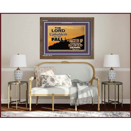 UPHOLDETH ALL THAT FALL   Scripture Wall Art   (GWF8356)   