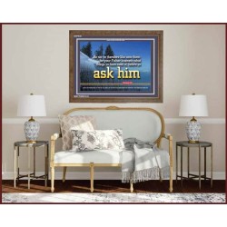 YOUR FATHER KNOWETH    Framed Guest Room Wall Decoration   (GWF845)   