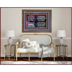 ADULTERY   Frame Scriptural Wall Art   (GWF8971)   