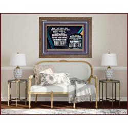 ADULTERY   Frame Scriptural Wall Art   (GWF9054)   