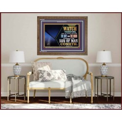 WATCH AND PRAY   Inspiration office art and wall dcor   (GWF9088)   "45x33"