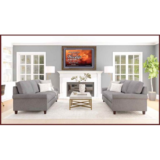 WORSHIP   Home Decor Art   (GWF6377)   