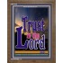 TRUST IN THE LORD   Christian Artwork Acrylic Glass Frame   (GWF1030)   "33x45"