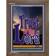 TRUST IN THE LORD   Christian Artwork Acrylic Glass Frame   (GWF1030)   