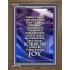 YOUR SORROW SHALL BE TURNED INTO JOY   Framed Scripture Art   (GWF1309)   "33x45"