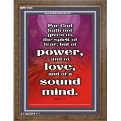 A SOUND MIND   Christian Paintings Frame   (GWF1399)   