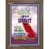 WALK IN THE SPIRIT   Large Framed Scripture Wall Art   (GWF1667)   "33x45"