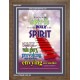 WALK IN THE SPIRIT   Large Framed Scripture Wall Art   (GWF1667)   