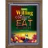 WILLING AND OBEDIENT   Christian Paintings Frame   (GWF1758)   "33x45"