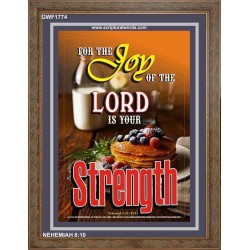 YOUR STRENGTH   Scripture Art Prints   (GWF1774)   