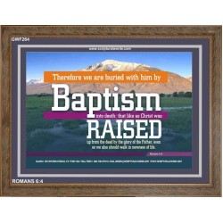 BAPTISM   Scripture Art   (GWF264)   