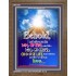 WAY OF LIFE   Biblical Art Acrylic Glass Frame   (GWF3307)   "33x45"