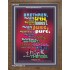 WHATSOVER THINGS ARE JUST   Christian Framed Art   (GWF3458)   "33x45"