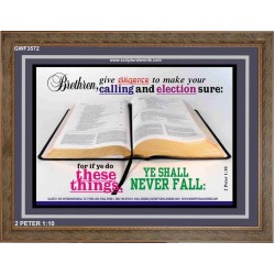 YOUR CALLING   Frame Bible Verses Online   (GWF3572)   