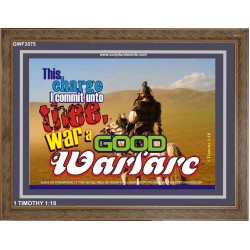 WARFARE   Bible Verses Frames Online   (GWF3575)   "45x33"