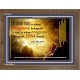 VENGEANCE BELONGS TO GOD   Acrylic Glass Frame Scripture Art   (GWF3904)   