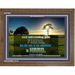 UNFAITHFULNESS   Framed Restroom Wall Decoration   (GWF4000)   "45x33"