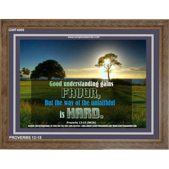 UNFAITHFULNESS   Framed Restroom Wall Decoration   (GWF4000)   