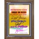 WORD OR DEED   Framed Bible Verse   (GWF4126)   