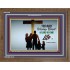 WORSHIP CHRIST   Christian Framed Art   (GWF4349)   "45x33"