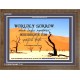 WORDLY SORROW   Custom Frame Scriptural ArtWork   (GWF4390)   