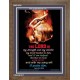WITH MY SONG WILL I PRAISE HIM   Framed Sitting Room Wall Decoration   (GWF4538)   