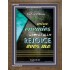 WRONGFULLY REJOICE OVER ME   Acrylic Glass Frame Scripture Art   (GWF4555)   "33x45"