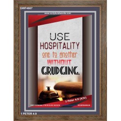 USE HOSPITALITY   Modern Christian Wall Dcor Frame   (GWF4667)   "33x45"