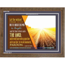 WICKEDNESS   Contemporary Christian Wall Art   (GWF4758)   "45x33"
