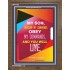 YOU WILL LIVE   Bible Verses Frame for Home   (GWF4788)   "33x45"
