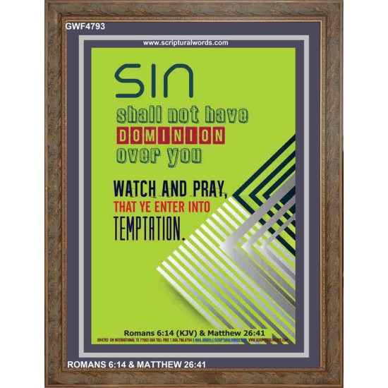 WATCH AND PRAY   Printable Bible Verses to Framed   (GWF4793)   